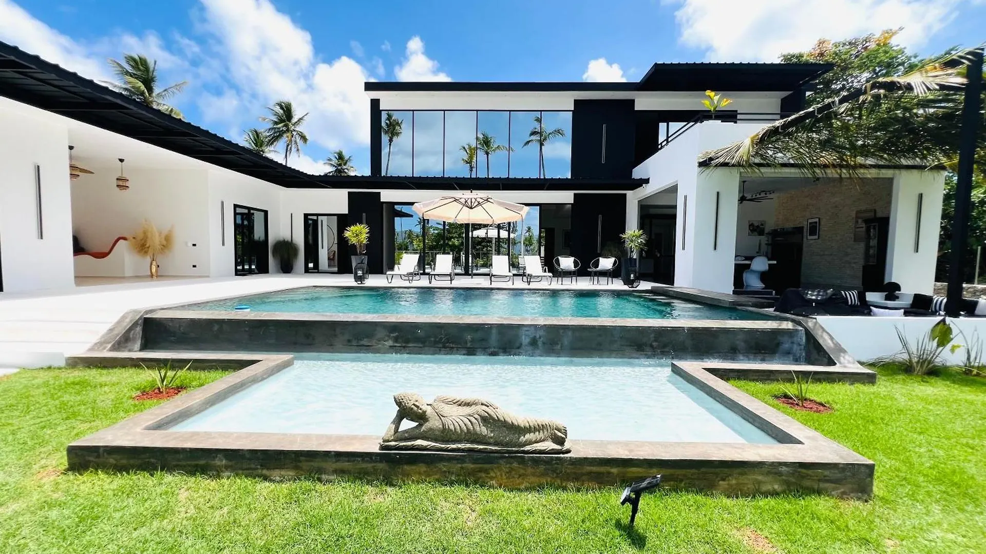 Casa B&W, Villa Luxueuse Exceptionnelle, 8 Personnes, A 1 Min De La Plage Las Galeras