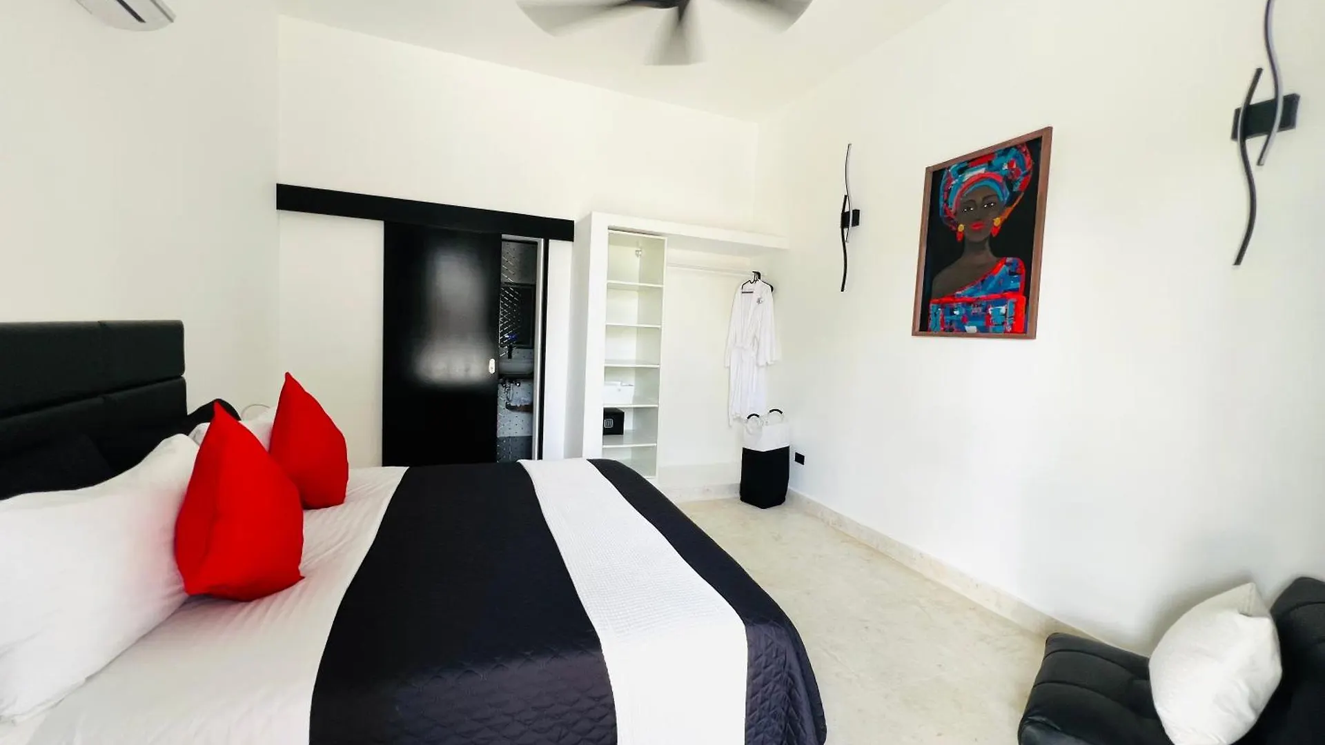 Casa B&W, Villa Luxueuse Exceptionnelle, 8 Personnes, A 1 Min De La Plage Las Galeras Dominikanische Republik